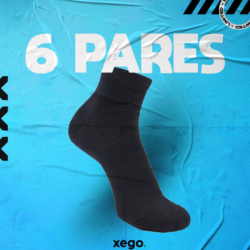 6 pares de medias