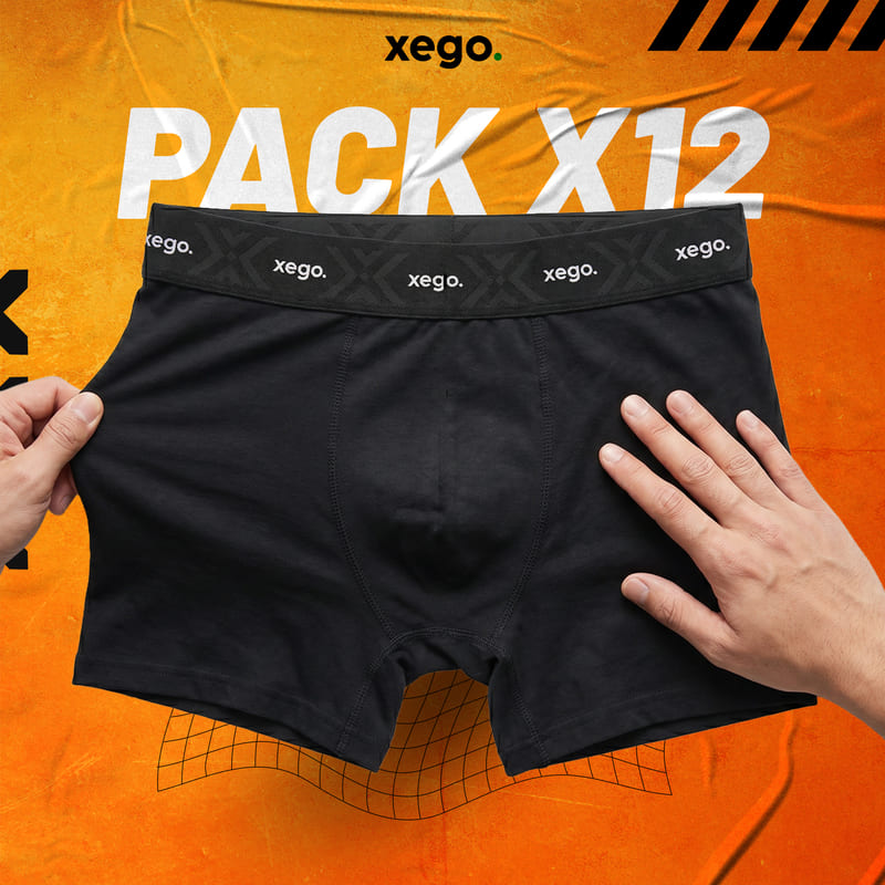Pack de bóxer X12