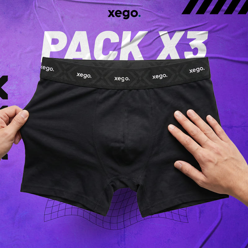 Pack de bóxer X3