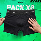 Pack de bóxer X6