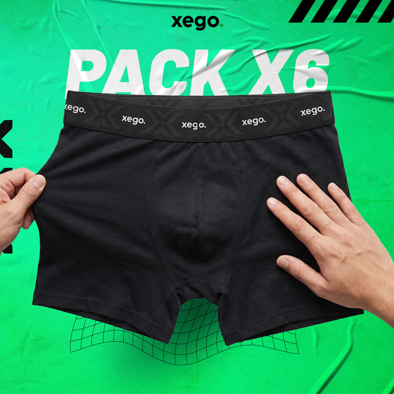 Pack de bóxer X6
